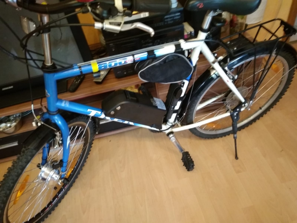 E-Bike/Pedelec Umbau / Conversion TREK 800 Sport MTB / City Cruiser